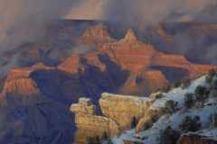 Robert Peters "March, Yavapai Point" 48x72 - Private Collection Robert Peters "March, Yavapai Point" 48x72 - Private Collection