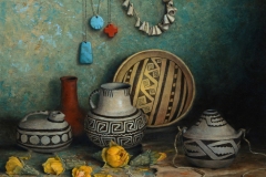 Robert Peters "Ancestral Array" 16x20 oil on linen - Sold, private collection