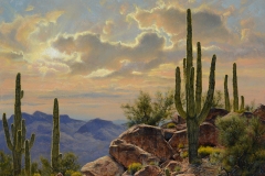 Robert Peters - "Southwestern Wonders" 32x44 oil - Sold, private collection Robert Peters - "Southwestern Wonders" 32x44 oil - Sold, private collection