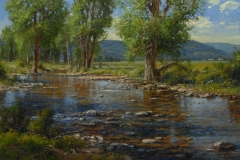 Robert-Peters "Wandering Shallows" 36x56 oil - private collection Robert-Peters "Wandering Shallows" 36x56 oil - private collection