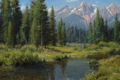 Robert Peters "Sweet Day of Summer" 30x40 oil - Sold, private Collection