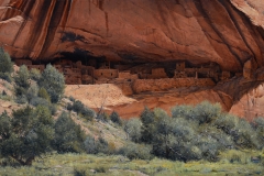 Robert Peters "Wonders of the West" 30x54 oil - Sold, private Collection