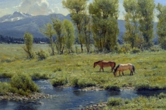 Robert Peters "Midsummer Idyll" 30x34 oil - Private collection