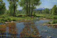 Robert-Peters "Waters of Summer" 40x50 oil- Private Collection