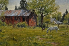 Robert Peters "Sweetness" 30x50 oil - Private Collection